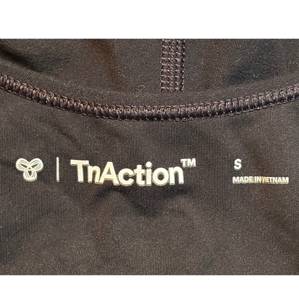 Tna TnAction Aritzia Black Romper Sleeveless Back Cutout Athletic Bodysuit Small - Picture 3 of 4